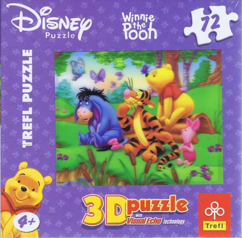 Winnie the Pooh 3D - 72 brikker (1)